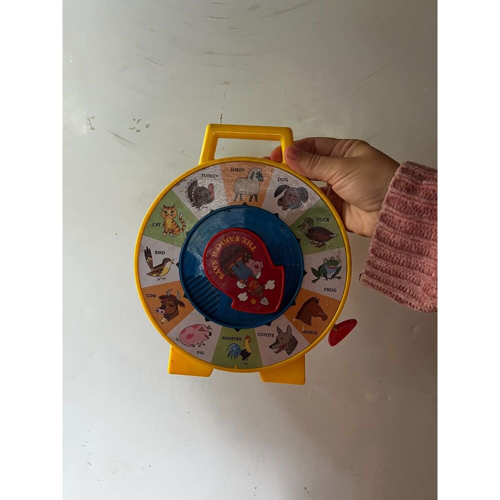 Fisher-Price See 'N Say "The Farmer Says" Mattell vintage kids toys